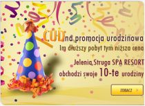 Jelenia Struga SPA RESORT - Desáté narozeniny  Spa Resortu